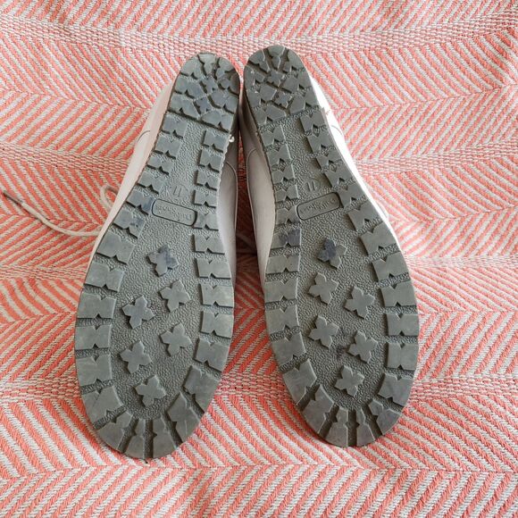 Daily Shoes Cream Wedge Booties Size 11 Cottage/Boho - Picture 3 of 4